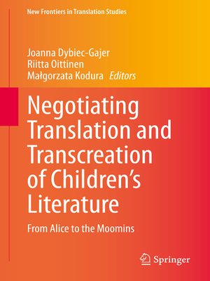 cover image of Negotiating Translation and Transcreation of Children's Literature